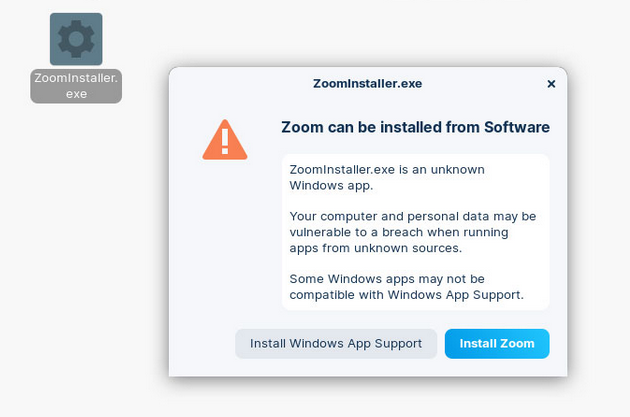 zorin os exe