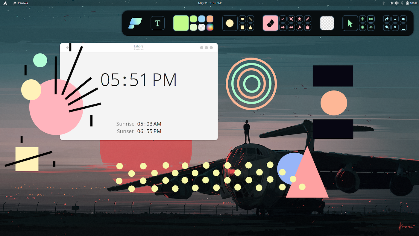 pensela open source desktop annotation tool