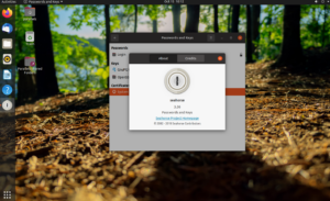gnome seahorse password manager