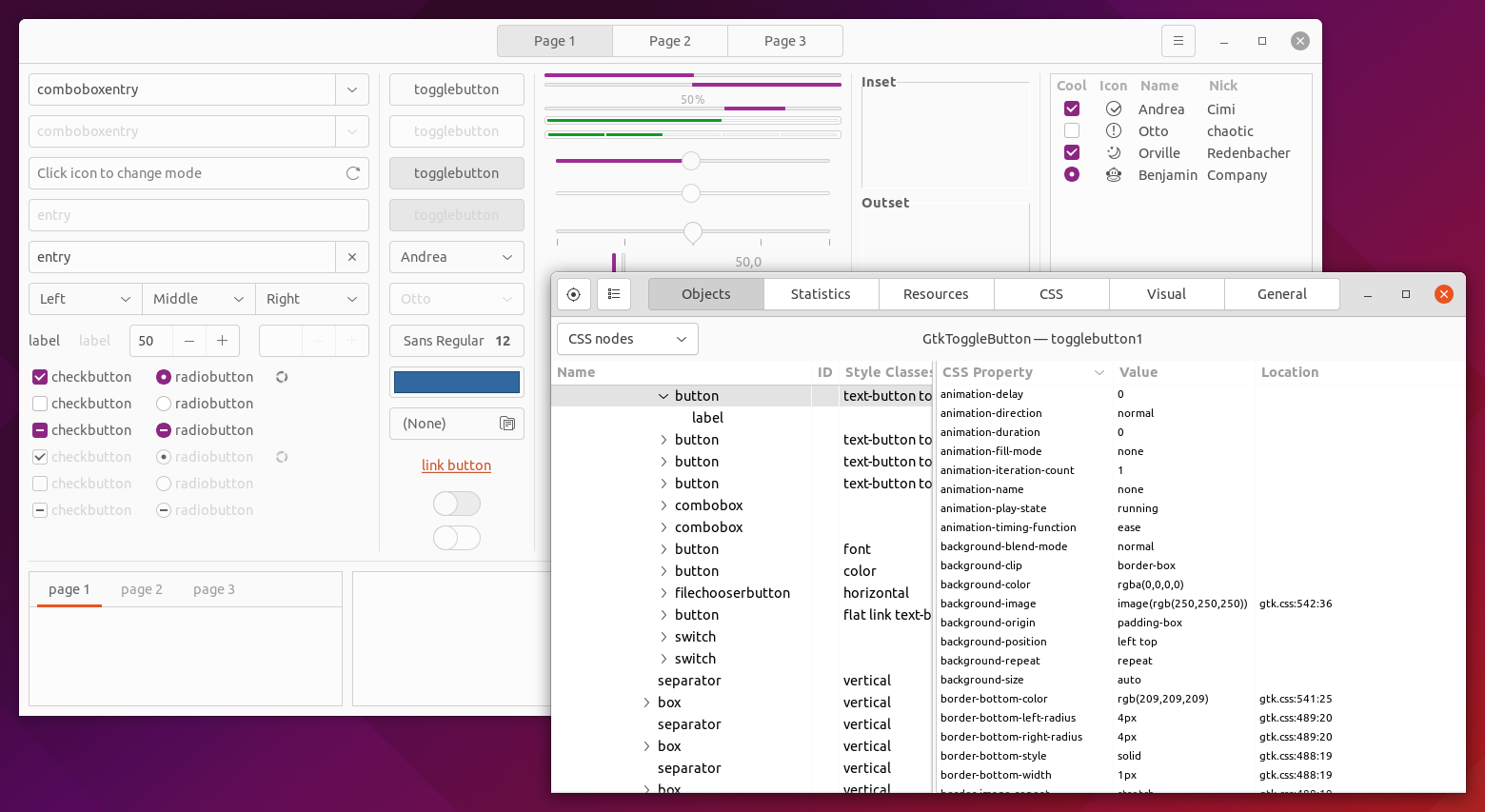 yaru gtk ubuntu 22 04 lts jammy jellyfish