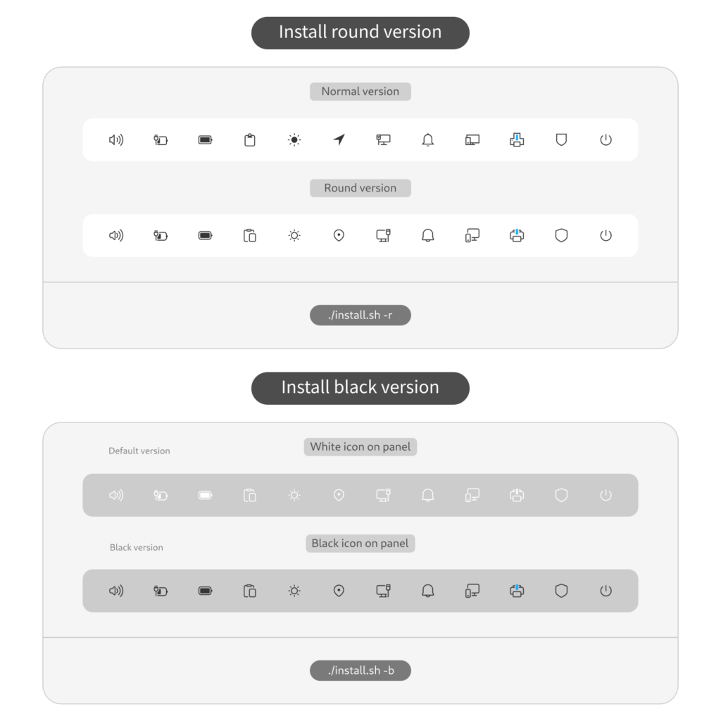 fluent icon theme 