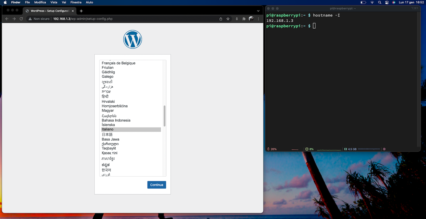 lamp apache wordpress 2