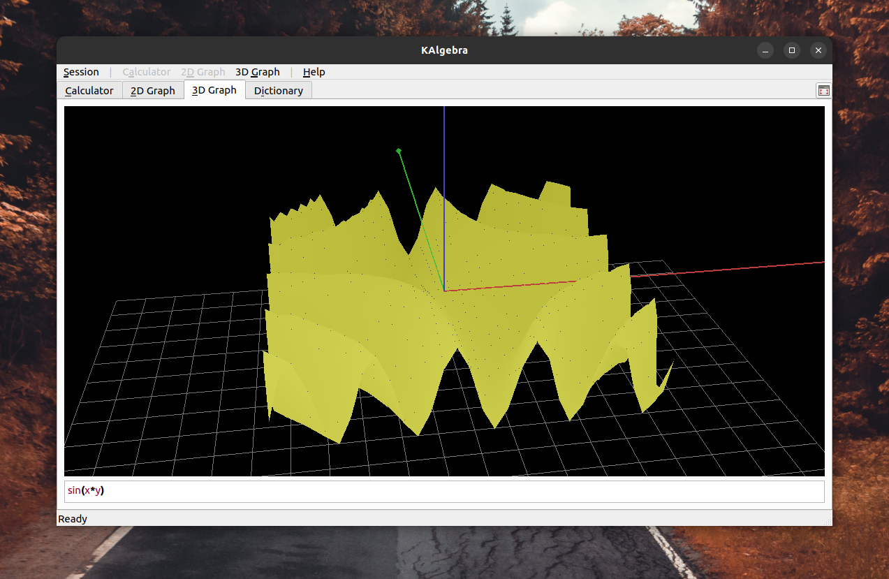 La matematica è semplice su Linux con KAlgebra: provatelo! 4 KAlgebra - 3D